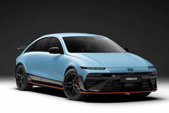 Hyundai IONIQ 6 N 2025: The fastest electric sedan of the brand