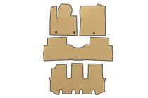 Hyundai Santa Fe 4 2018-2023 EVA Floor Mats (3 Rows, Beige) photo 1