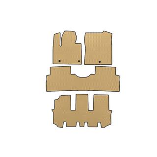 EVA Floor Mats (3 Rows, Beige)