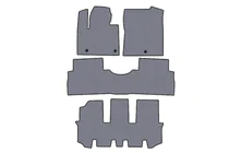 Hyundai Santa Fe 4 2018-2023 Rubber Floor Mats Carsuit (3 Rows, Gray) photo 1