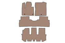 Hyundai Santa Fe 4 2018-2023 Rubber Floor Mats Carsuit (3 Rows, Beige) photo 1