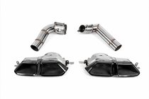 BMW 7 Series G70/G71 2022- Rear diffuser with exhaust tips (for M760, M-Sport and i7 M70) photo 13
