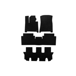 EVA Floor Mats (3 Rows, Black)