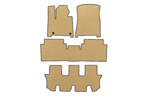 Hyundai Santa Fe 5 2023- EVA Floor Mats (3 Rows, Beige) photo 1