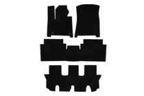Hyundai Santa Fe 5 2023- Deluxe Textile Floor Mats (3 Rows, Black) photo 1
