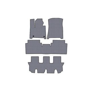 Rubber Floor Mats Carsuit (3 Rows, Gray) photo 1