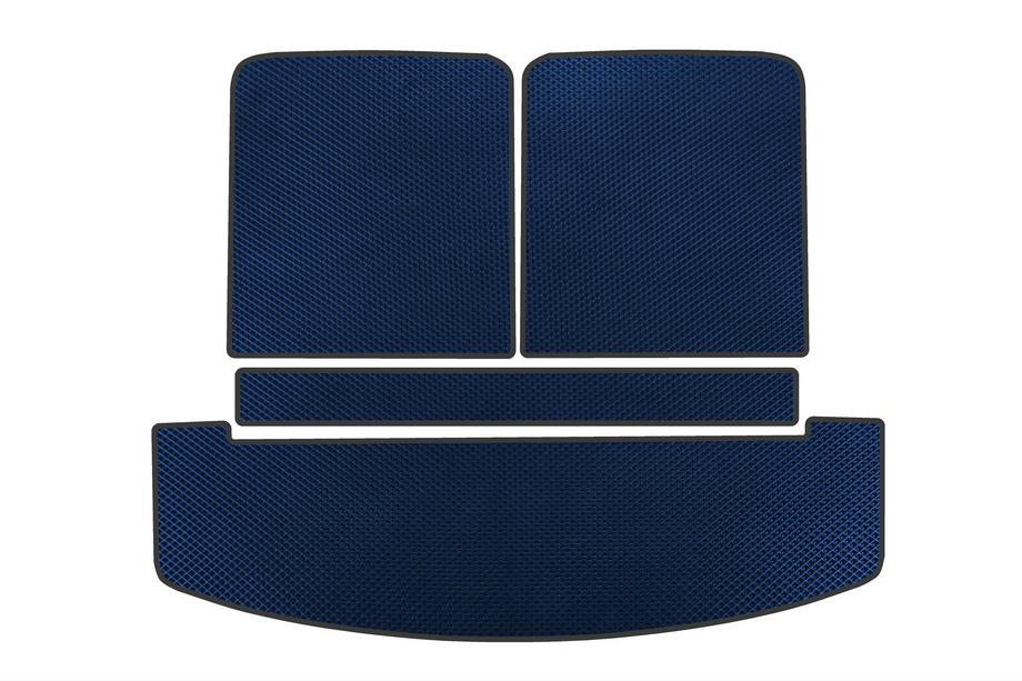 Hyundai Santa Fe 5 2023- EVA Trunk Mat V2 (Blue) Image