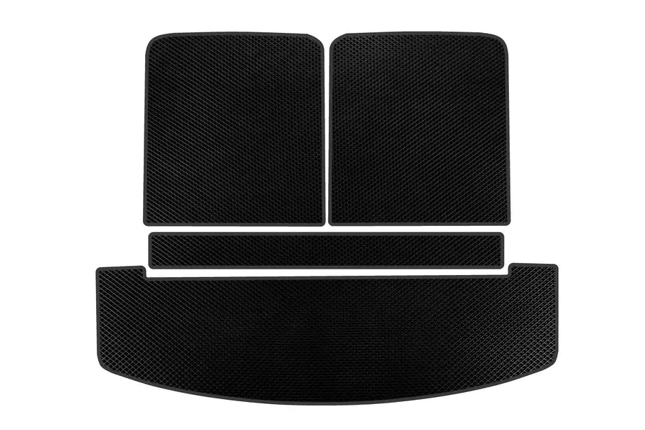 Hyundai Santa Fe 5 2023- EVA Trunk Mat V2 (Black) Image