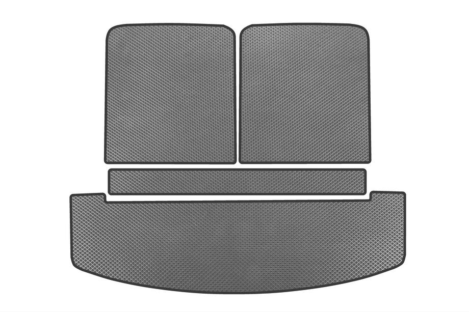 Hyundai Santa Fe 5 2023- EVA Trunk Mat V2 (Gray) Image