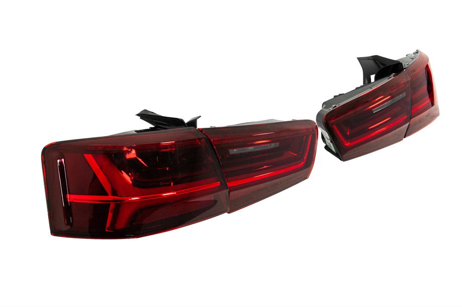 Audi A6 C7 2011–2018 High-Profile LED Tail Lights (2014–2018, 2 pcs) Photo 5