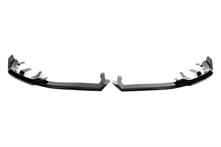 BMW 5/i5 Series G60/G60E/G61 2023- Front Bumper Lip Gloss Black (for M-Sport) Photo 3