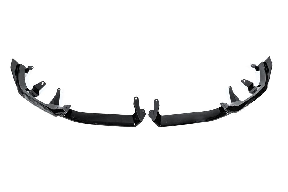 BMW 5/i5 Series G60/G60E/G61 2023- Front Bumper Lip Gloss Black (for M-Sport) Photo 4