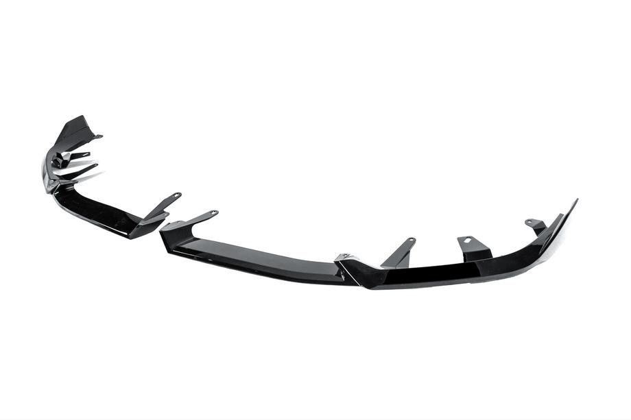 BMW 5/i5 Series G60/G60E/G61 2023- Front Bumper Lip Gloss Black (for M-Sport) Photo 5