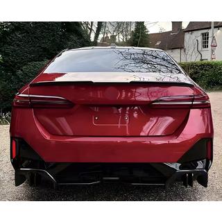 Rear Bumper Diffuser Gloss Black (for M-Sport) photo 1