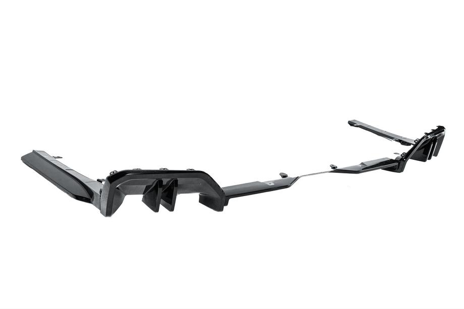 BMW 5/i5 Series G60/G60E/G61 2023- Rear Bumper Diffuser Gloss Black (for M-Sport) Photo 5