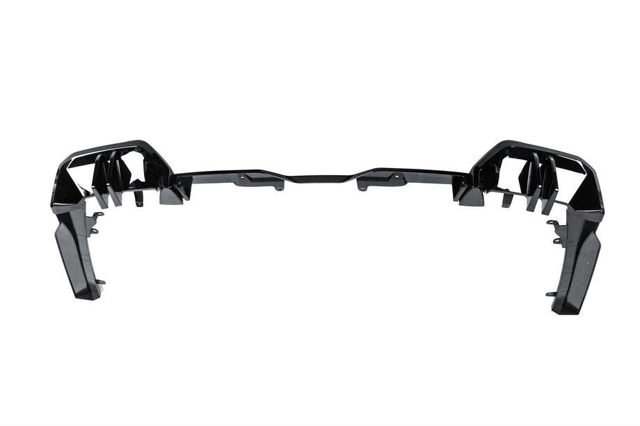 BMW 5/i5 Series G60/G60E/G61 2023- Rear Bumper Diffuser Gloss Black (for M-Sport) Photo 7