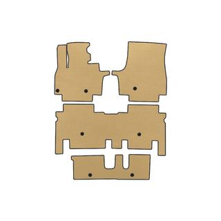 EVA Floor Mats (3 Rows, Beige)