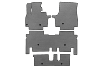 KIA EV9 EVA Floor Mats (3 Rows, Gray) photo 1