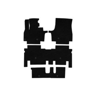 Deluxe Textile Floor Mats (3 Rows, Black) photo 1