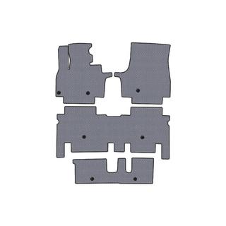 Rubber Floor Mats Carsuit (3 Rows, Gray) photo 1