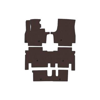 Rubber Floor Mats Carsuit (3 Rows, Brown) photo 1