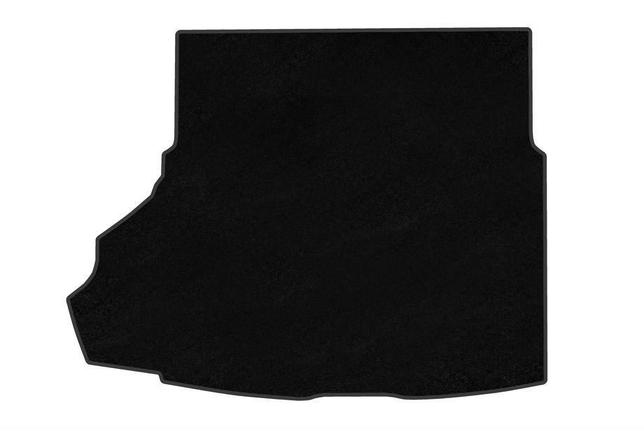 Ford Mustang 2015-2023 Textile Trunk Mat Classic V2 (Black) Image