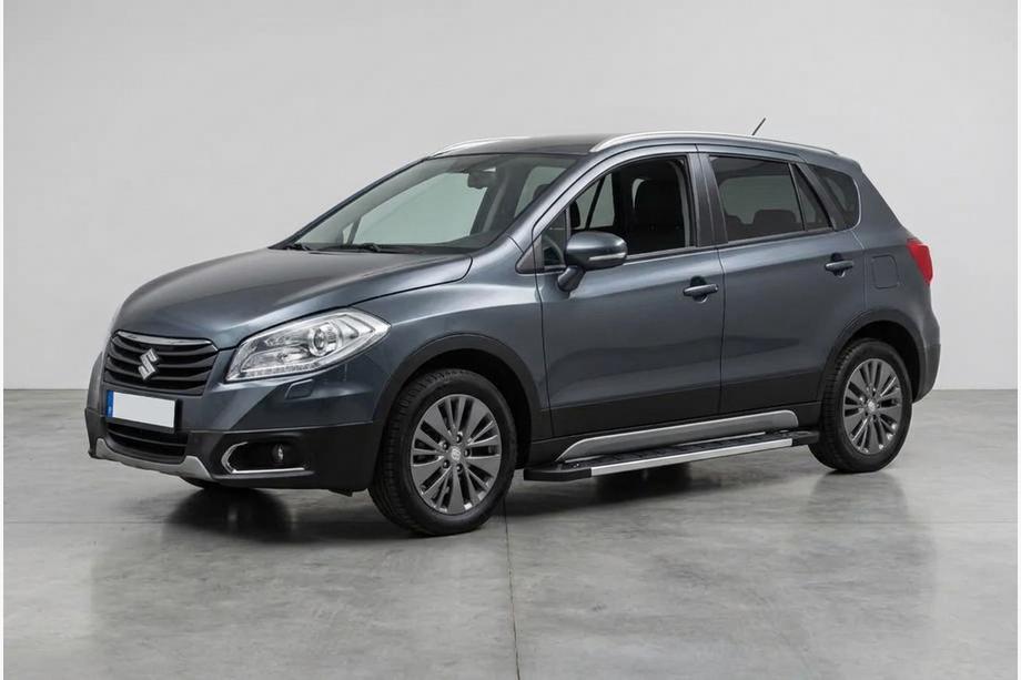 Suzuki SX4 S-Cross 2013-2016 Side Steps RedLine V1 (2 pcs, Aluminum) Image