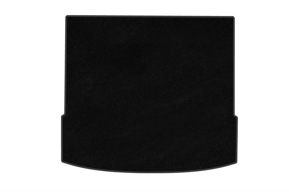 Audi Q6 2022- Premium Textile Trunk Mat (Black) Image