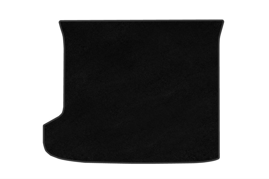 Kia EV6 2021- Premium Textile Trunk Mat (Black) Image