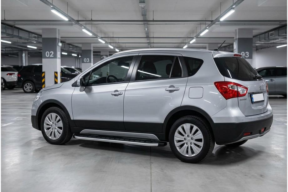 Suzuki SX4 S-Cross 2013-2016 Side Steps Fullmond (2 pcs, Aluminum) Image