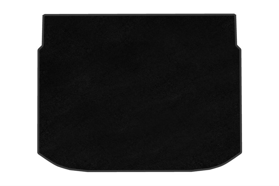Nissan Qashqai 2021- Textile Trunk Mat Premium V1 (Electric, Black) Image
