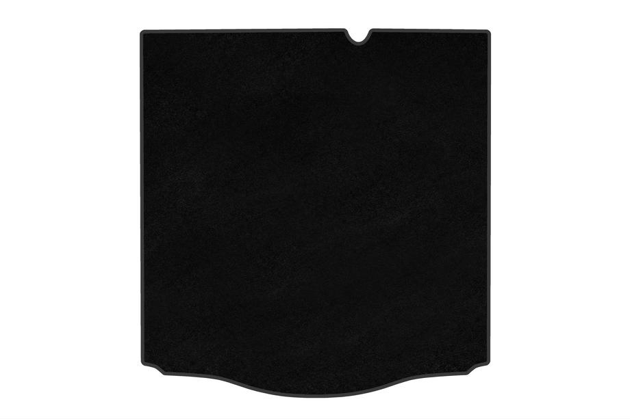 Peugeot 301 2012- Premium textile trunk mat (2017-, Black) Image