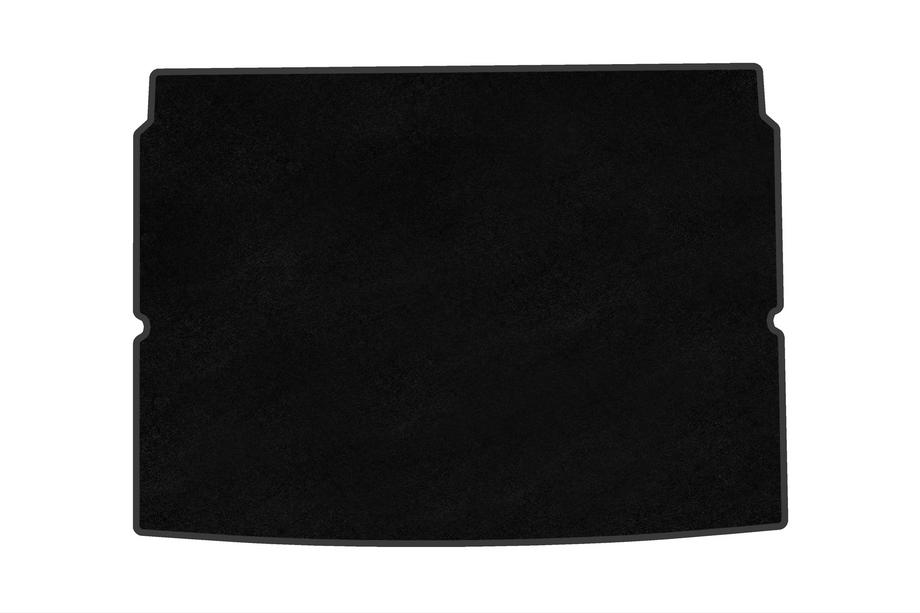 Peugeot 2008 2019- Premium V2 Textile Trunk Mat (2023-, Electro, Black) Image