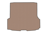 BMW 4 Series F32/F33/F36 2012-2020 Rubber trunk mat (For F36, beige) photo 1