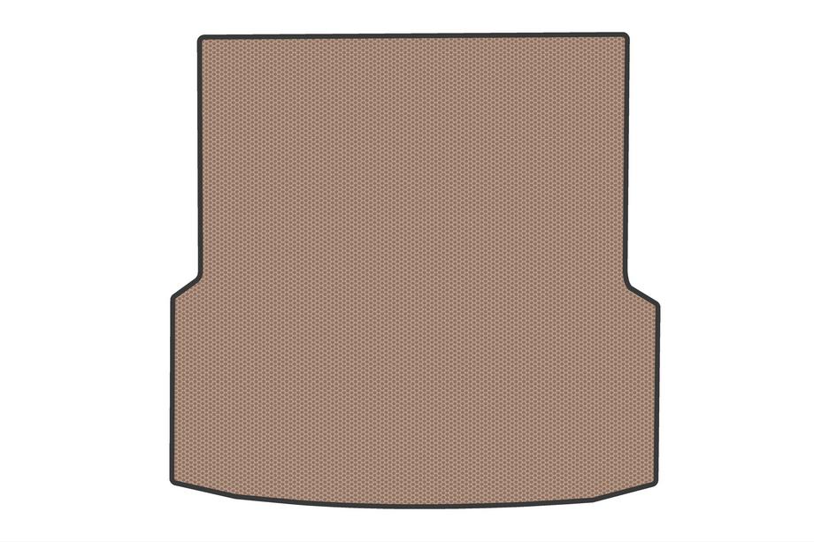 BMW 4 Series G22/23/26 2020- Rubber boot mat (for i4 G26, beige) Image