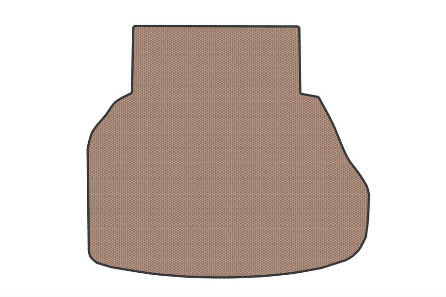BMW 7 Series E65/66 2001-2008 Rubber trunk mat (for E66, beige) Photo 1