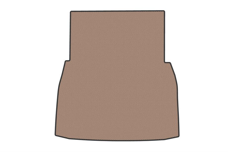 BMW 7 Series G70/G71 2022- Rubber trunk mat (for G70E, beige) Photo 1
