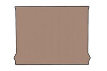 Fiat Doblo II 2010-2022 Rubber trunk mat V2 (2010-2015, beige) photo 1