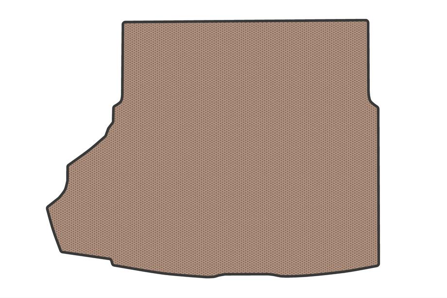 Ford Mustang 2015-2023 Rubber Trunk Mat V2 (Beige) Image