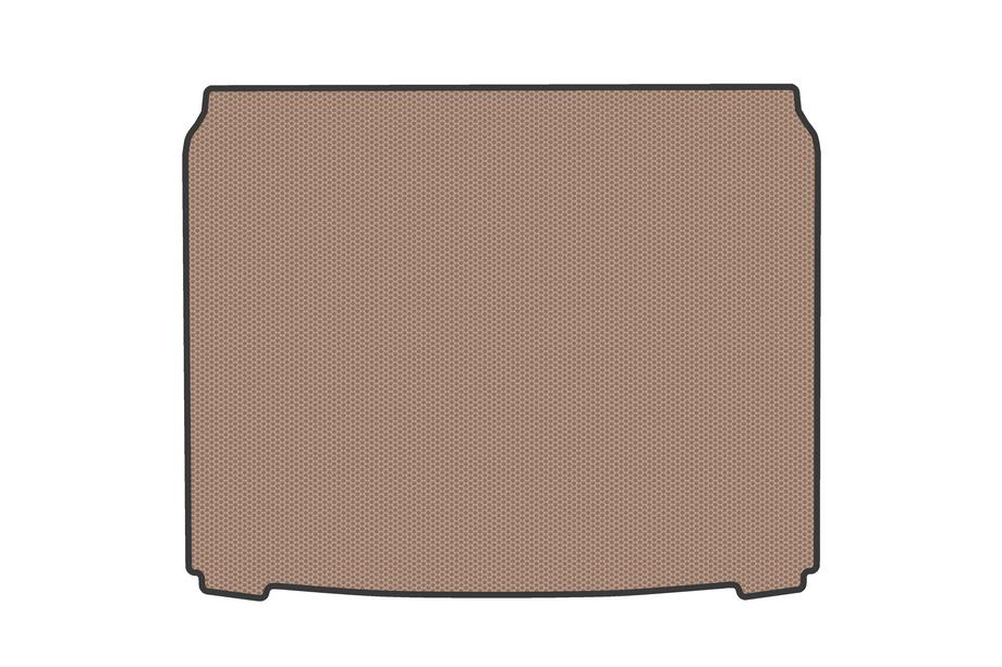 Hyundai Kona 2023- Rubber Trunk Mat V1 (Electric, Beige) Photo 1
