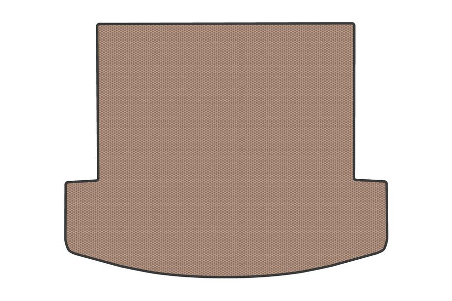 Hyundai Santa Fe 5 2023- Rubber Trunk Mat V1 (Beige) Image