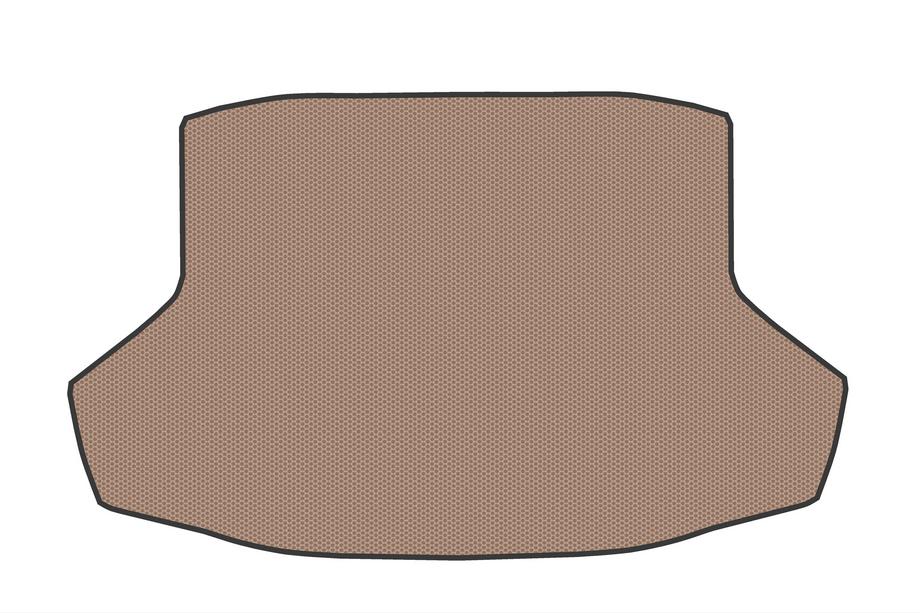 Honda Civic Sedan 2021- Rubber Trunk Mat V1 (Beige) Image
