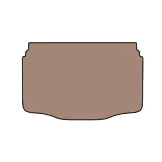 Rubber Trunk Mat (Beige)