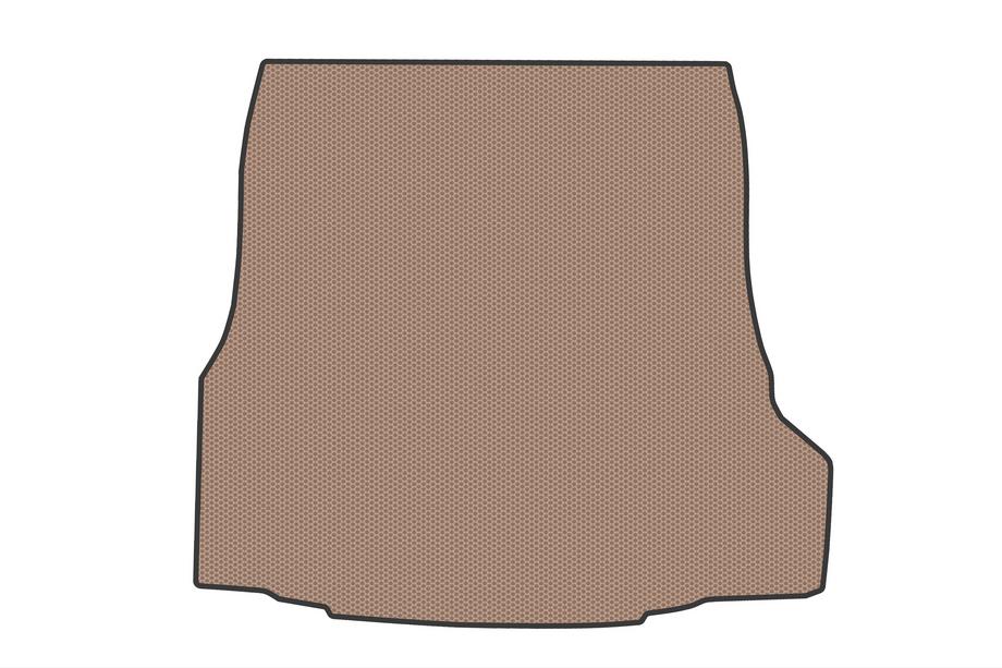 Mercedes E-class coupe C238 2016-2024 Rubber trunk mat (2021-2024, beige) Image