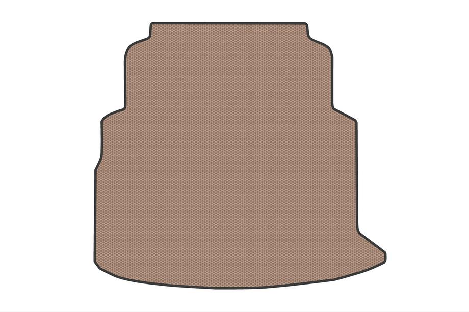 Mercedes E-class W214 2023- Rubber boot mat (Sedan, Beige) Photo 1