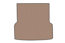 Mercedes EQS 2021- Rubber Trunk Mat (Beige) photo 1