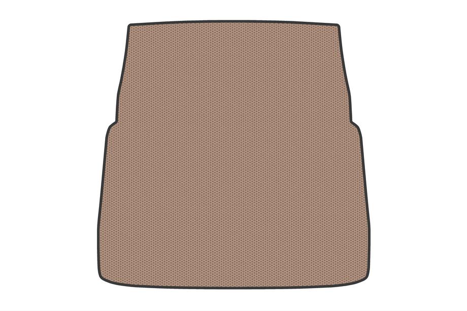 Mercedes S-class W222 2013-2022 Rubber trunk mat V1 (Short, Beige) Photo 1