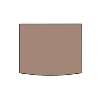 Rubber Trunk Mat (Electric, Beige)
