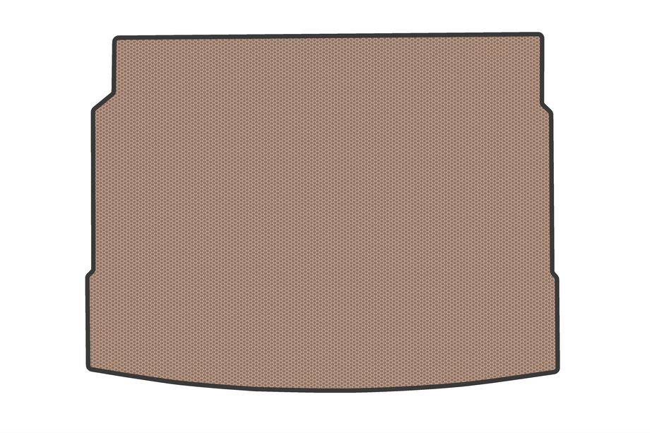 Renault Austral 2022- Rubber trunk mat (Petrol, beige) Image