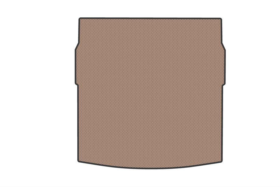 Skoda Kodiaq 2023- Rubber Trunk Mat V1 (Beige) Photo 1